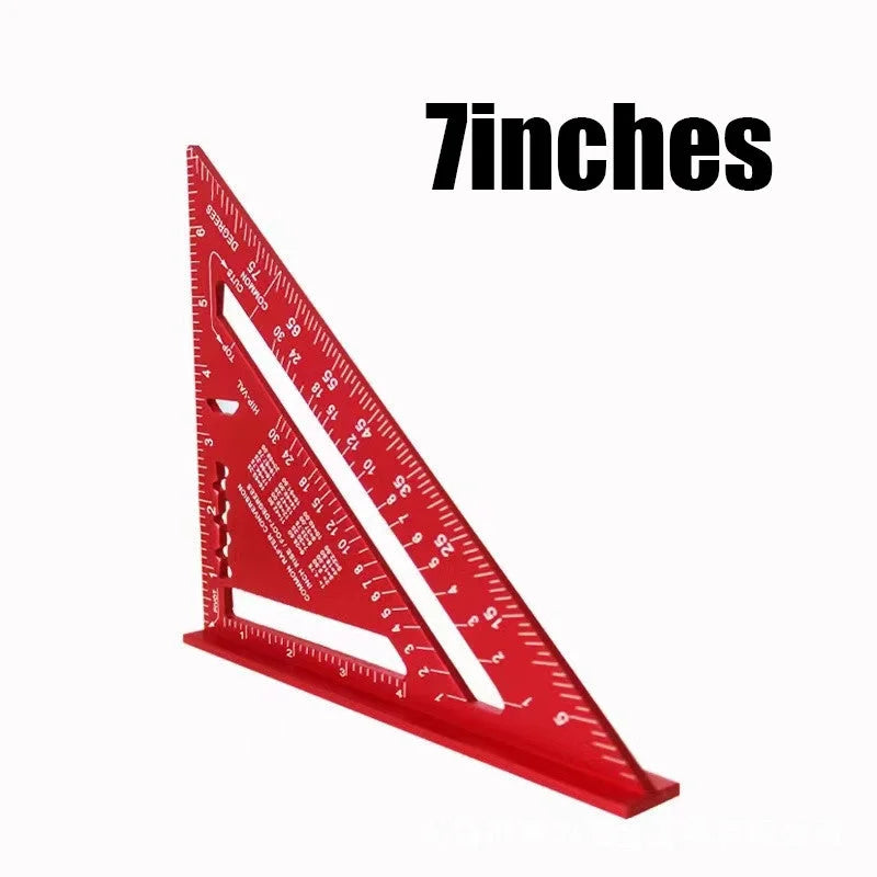 Woodworking Triangle Ruler 7 12 Inch