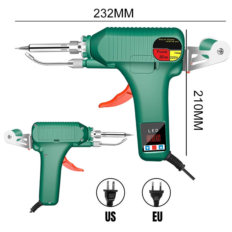 Digital Display Soldering Iron Auto Feed Tin Wire