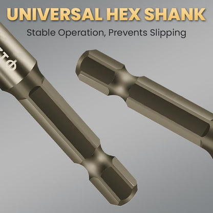 High Strength 4 Flute Serrated Eccentric Drill Bit Kit