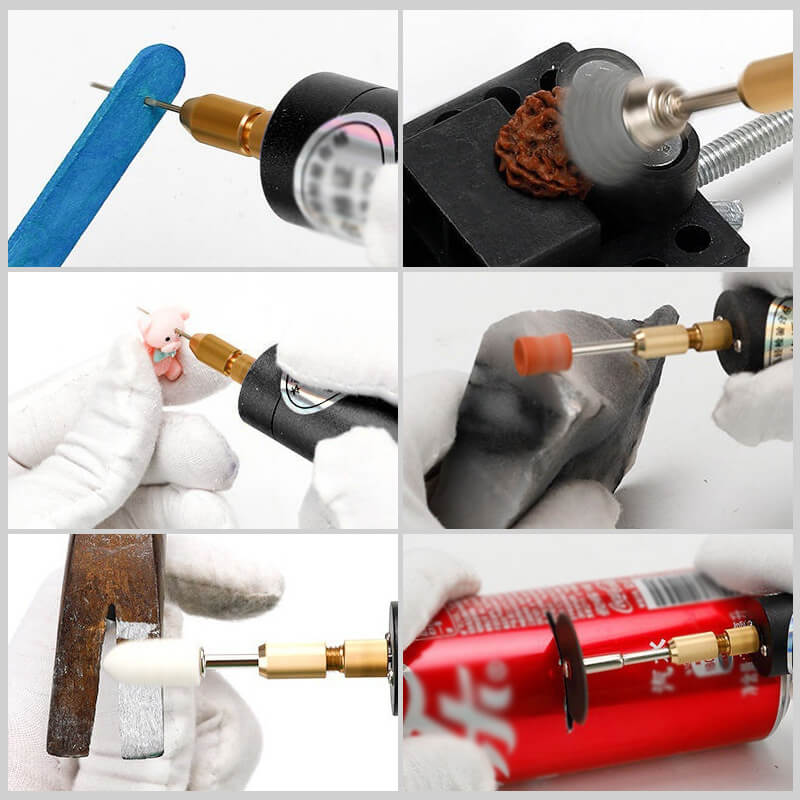 Diy Small Electric Drill Usb Multifunction Machine