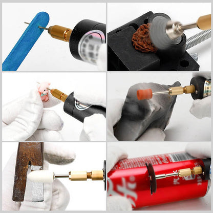 Diy Small Electric Drill Usb Multifunction Machine