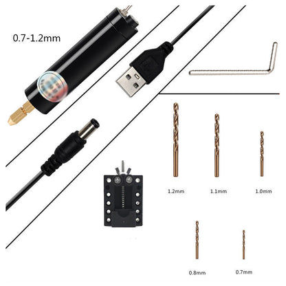 Diy Small Electric Drill Usb Multifunction Machine