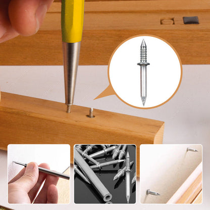 Double Head Skirting Thread Seamless Nail