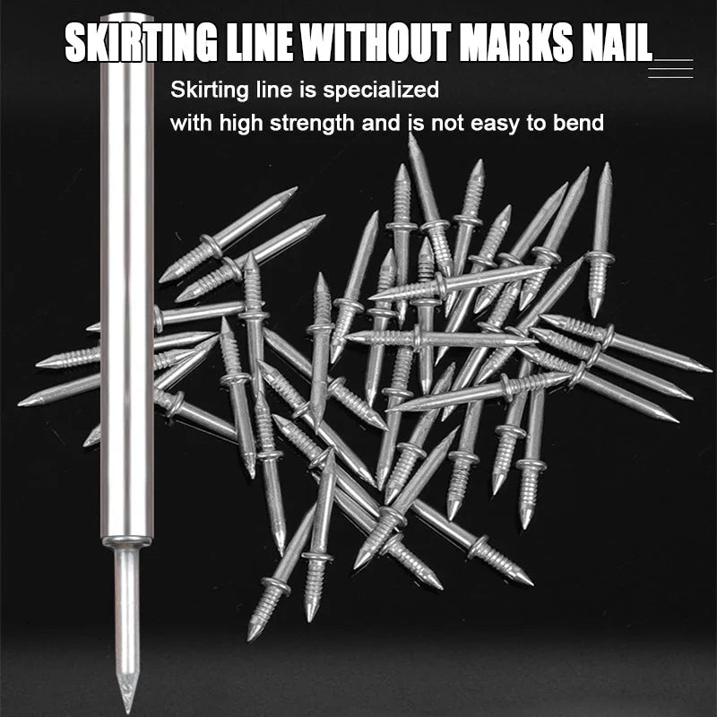 Double Head Skirting Thread Seamless Nail