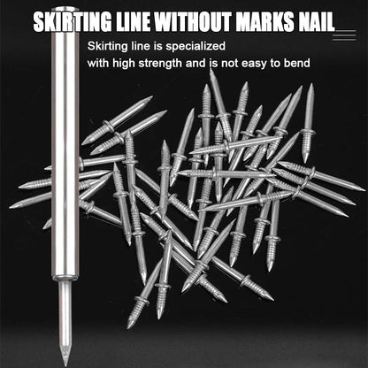 Double Head Skirting Thread Seamless Nail