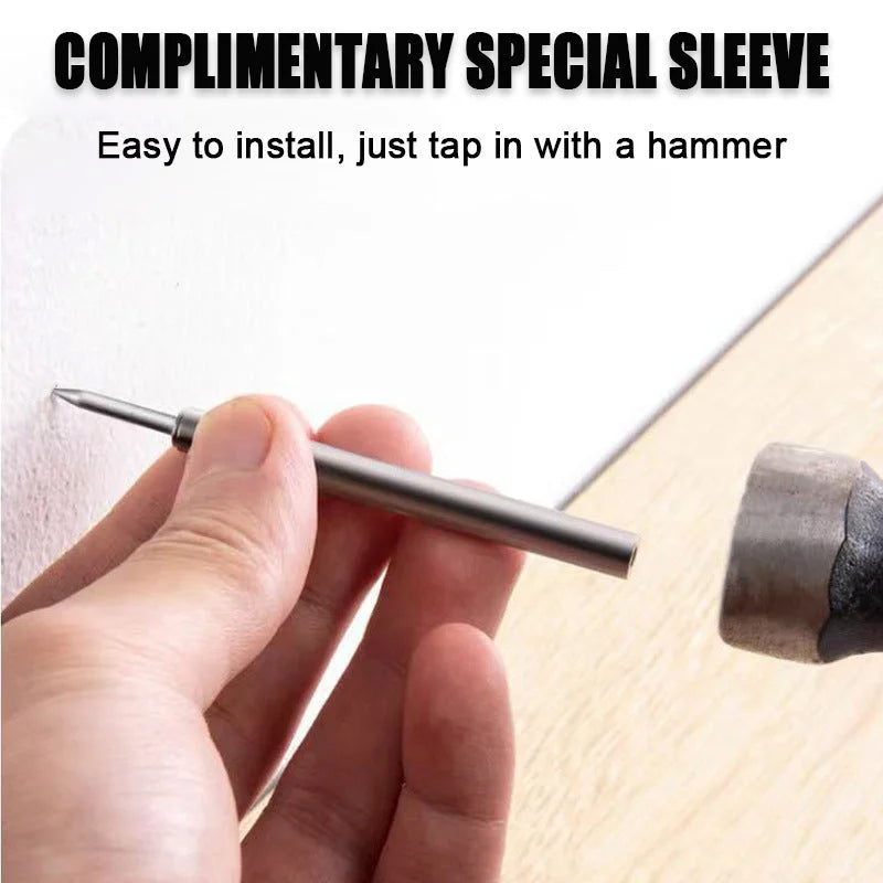 Double Head Skirting Thread Seamless Nail