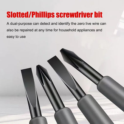 2 In 1 High Torque Strong Magnetic Screwdriver Electricity Detector