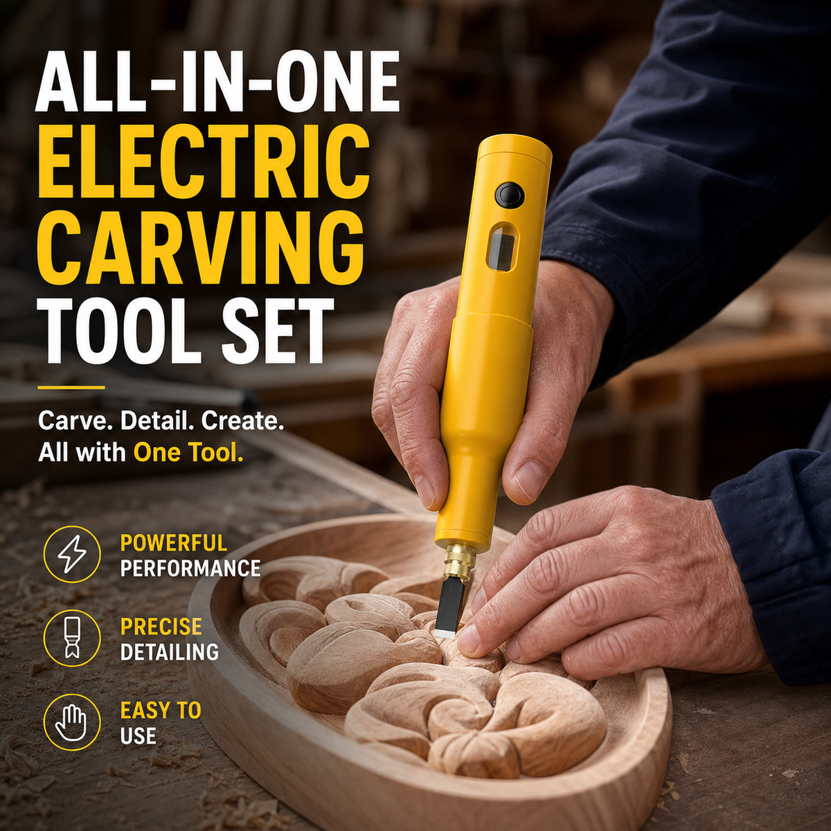 All In One Electric Carving Tool Set