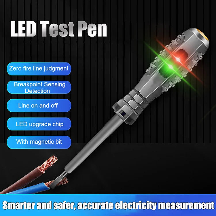 2 In 1 High Torque Strong Magnetic Screwdriver Electricity Detector