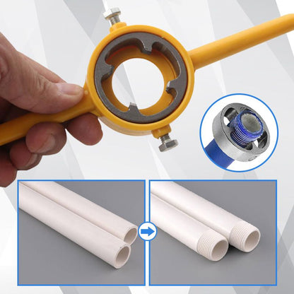 2Pcs Plastic Pipe Thread Die Kit