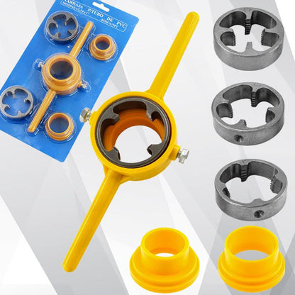 2Pcs Plastic Pipe Thread Die Kit