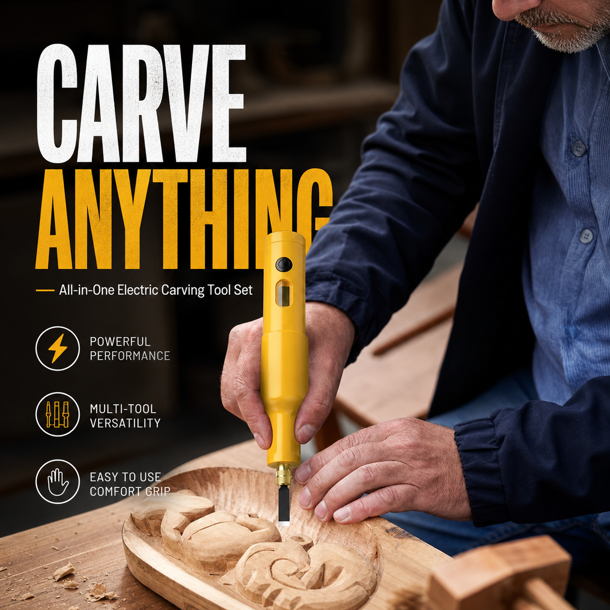 All In One Electric Carving Tool Set