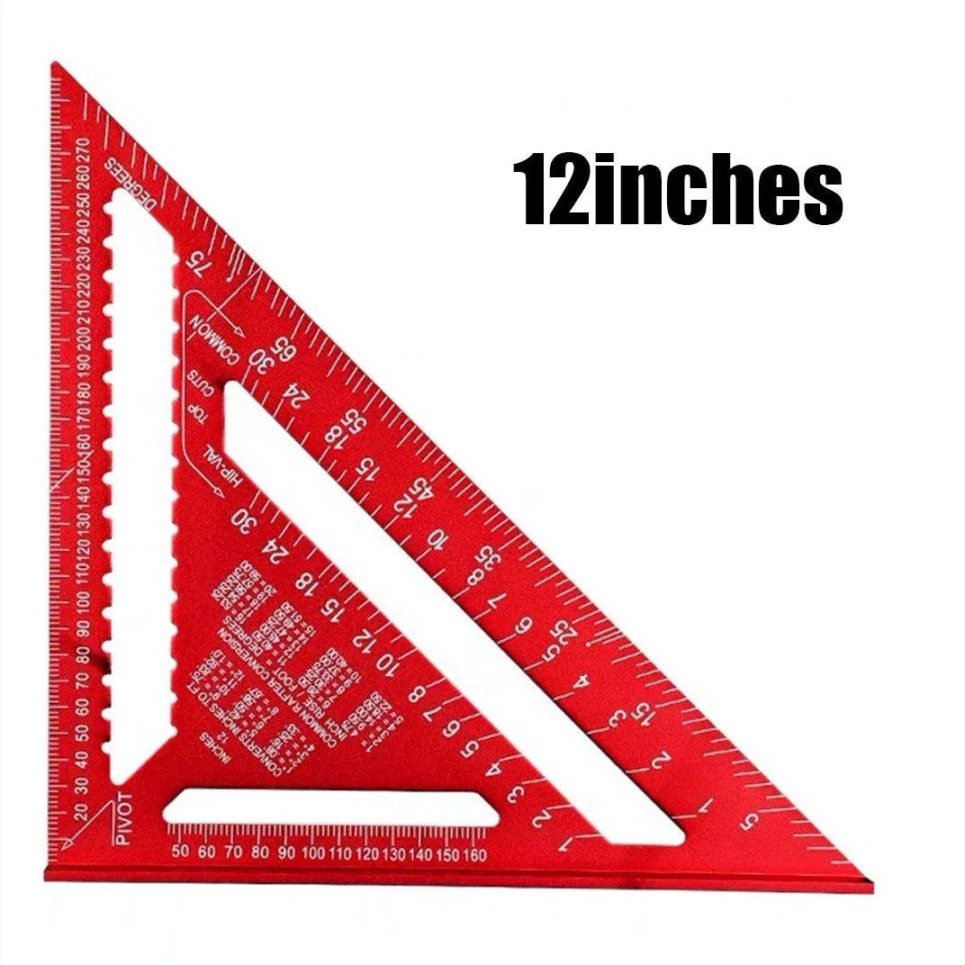 Woodworking Triangle Ruler 7 12 Inch