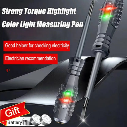 2 In 1 High Torque Strong Magnetic Screwdriver Electricity Detector