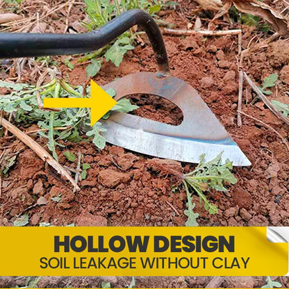 All Steel Hardened Hollow Hoe