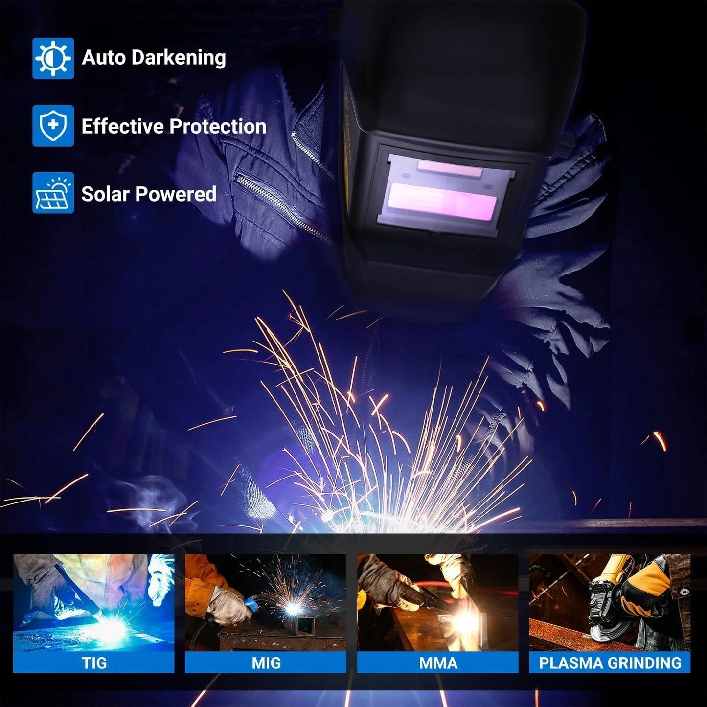 Newly Upgraded Adjustable Welding Mask