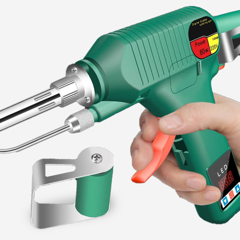 Digital Display Soldering Iron Auto Feed Tin Wire