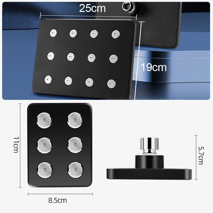 360 Adjustable Square Shower