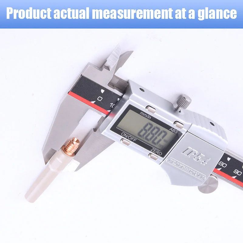 Welding Gun Nozzle With Non Stick Coating For Slag Protection