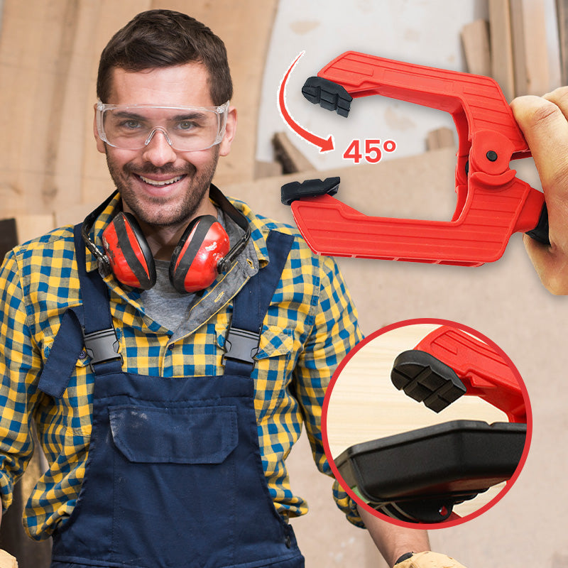 A Shape Woodworking Fixing Clamp