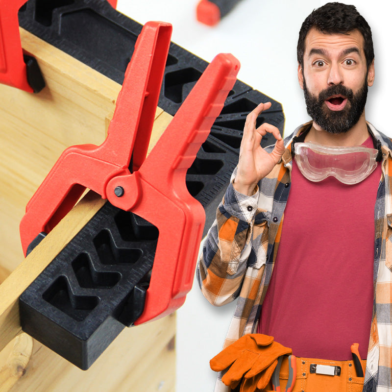 A Shape Woodworking Fixing Clamp