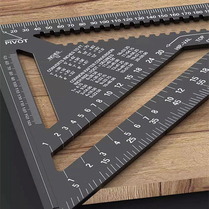 Woodworking Triangle Ruler 7 12 Inch