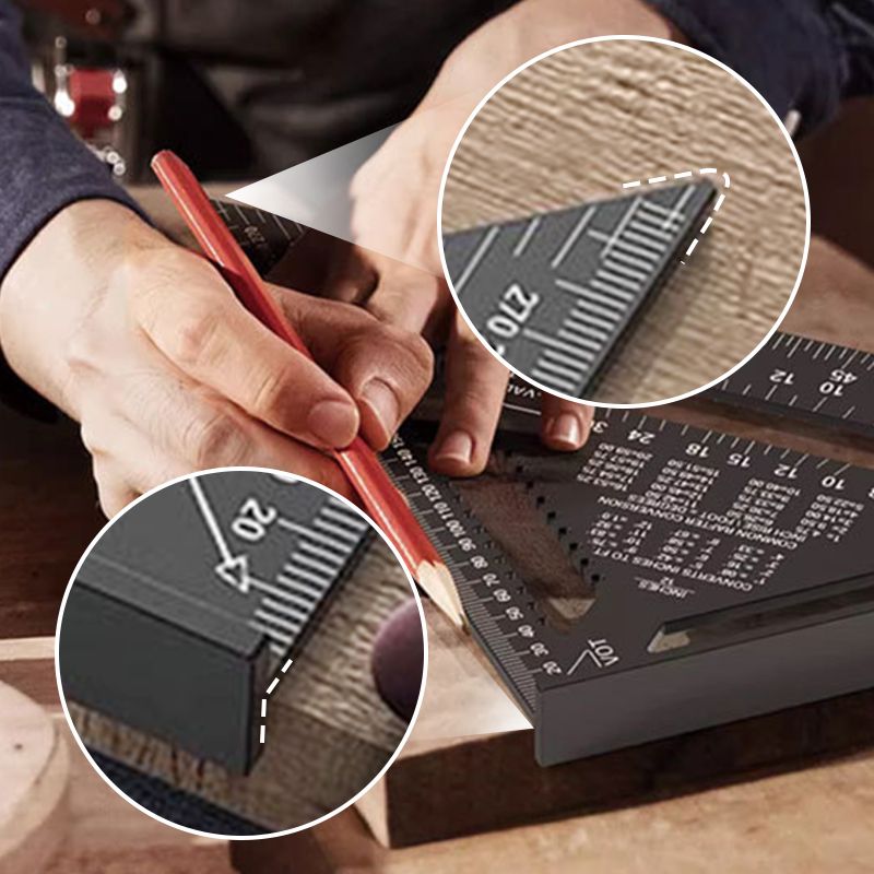 Woodworking Triangle Ruler 7 12 Inch