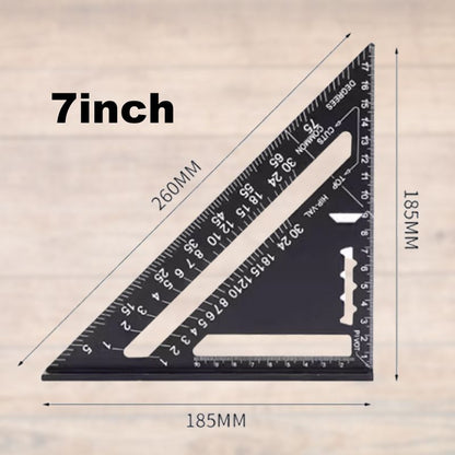 Woodworking Triangle Ruler 7 12 Inch