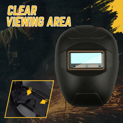 Lightweight Durable 2 In 1 Welding Mask & Safety Glasses