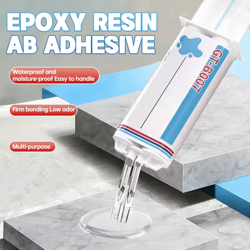 Aesthetics And Environmental Friendliness Clear Epoxy Resin Ab Glue