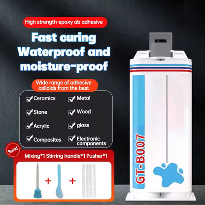 Aesthetics And Environmental Friendliness Clear Epoxy Resin Ab Glue
