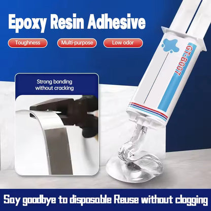 Aesthetics And Environmental Friendliness Clear Epoxy Resin Ab Glue