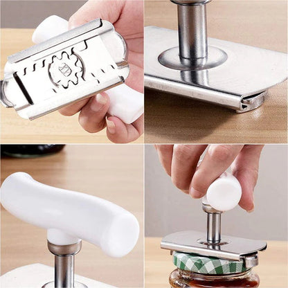 Easy Adjustable Stainless Steel Cap Opener