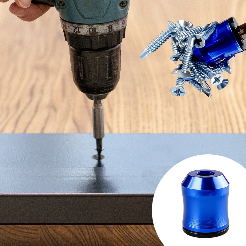 3 In 1 Magnetic Screwdriver Ring Quick Bit Swap, Secure Hold & Portable