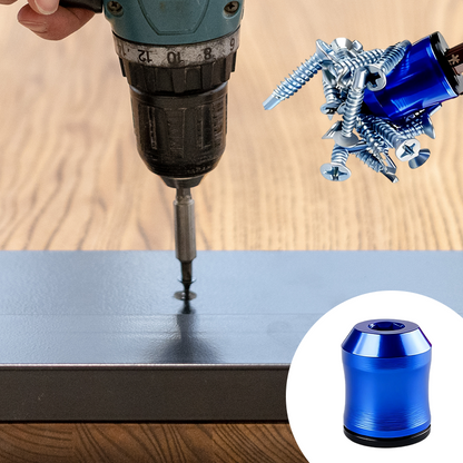 3 In 1 Magnetic Screwdriver Ring Quick Bit Swap, Secure Hold & Portable