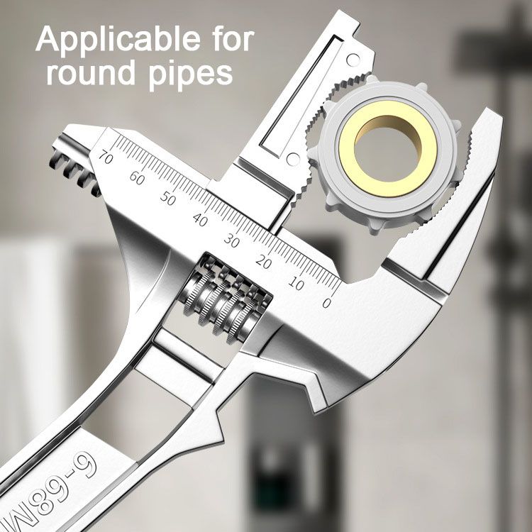 Reversible Sink Wrench With 6 68Mm Jaw Opening