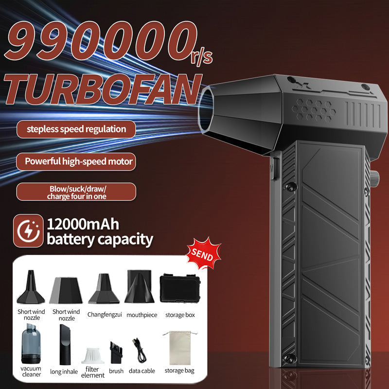 Cordless Electric Air Duster & Vacuum Cleaner