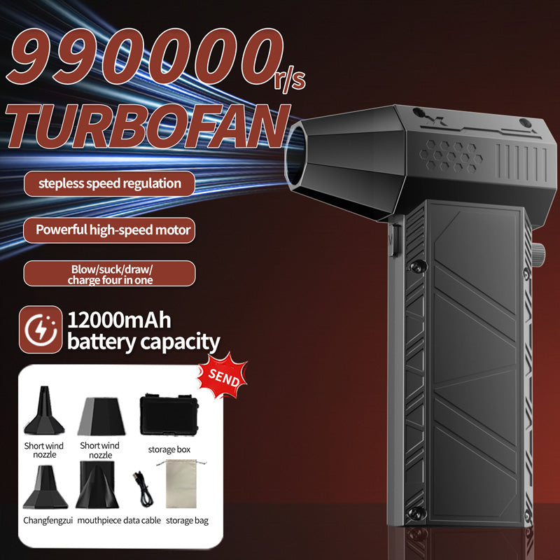 Cordless Electric Air Duster & Vacuum Cleaner