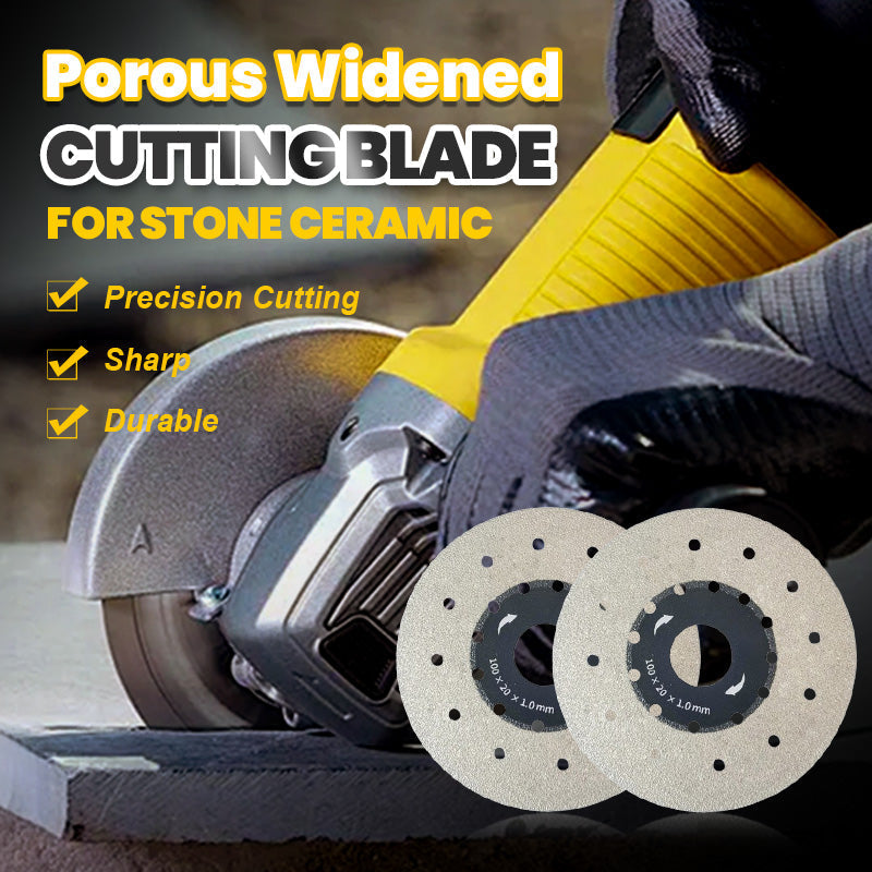 Porous Widened Cutting Blade For Stone Ceramic