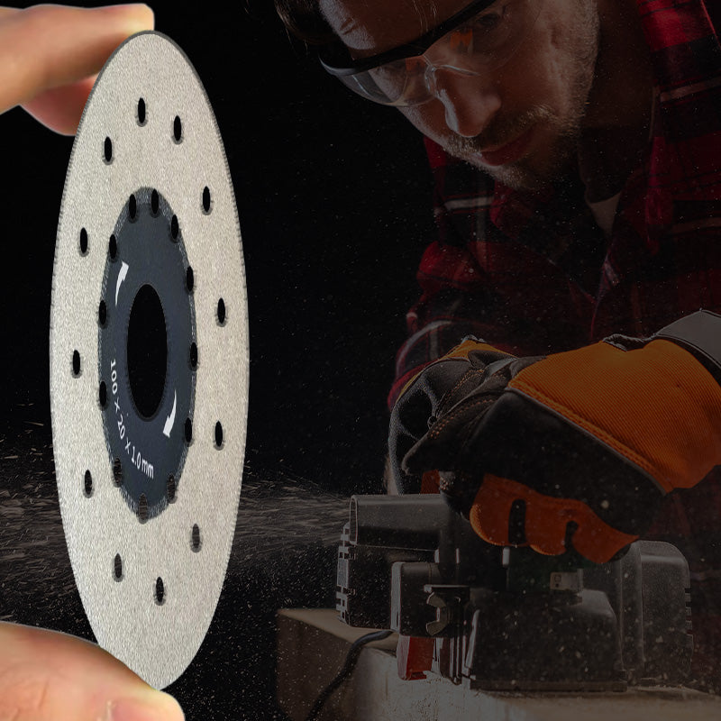 Porous Widened Cutting Blade For Stone Ceramic