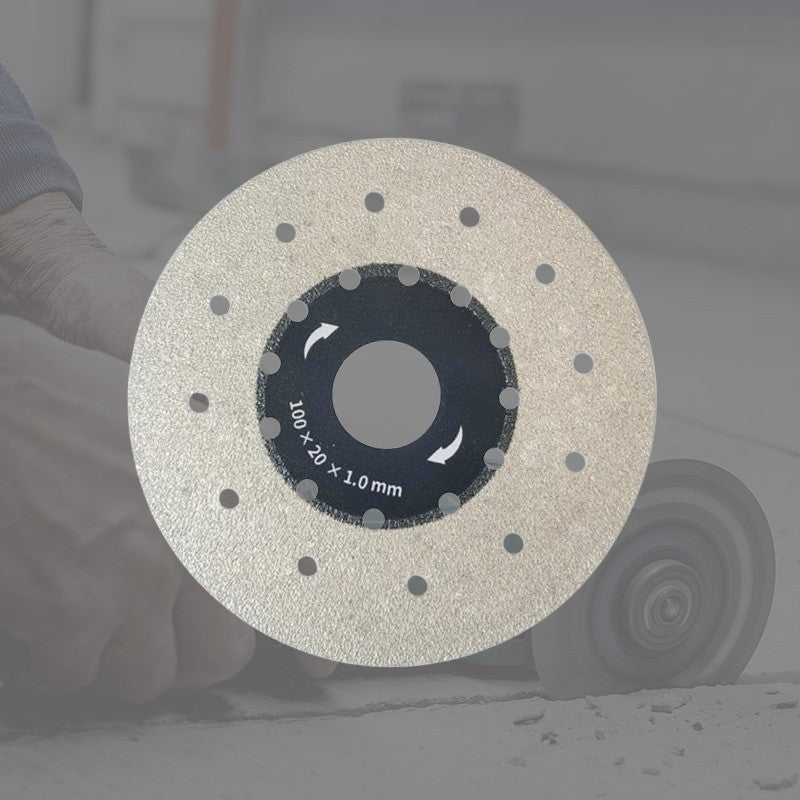 Porous Widened Cutting Blade For Stone Ceramic