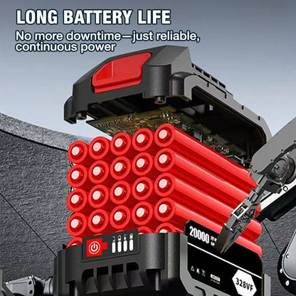 6 Inch Cordless Mini Chainsaw With 2 Batteries
