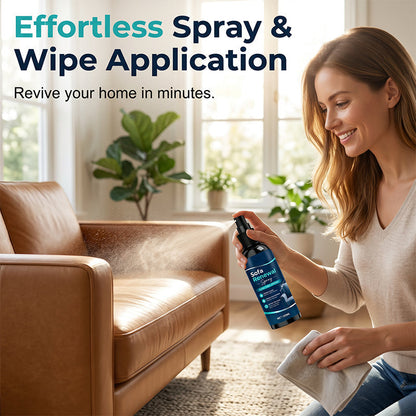 Sofa Renewal Spray Deep Conditions & Softens, Prevents Cracks. Creates Invisible Shield Against Spills & Stains