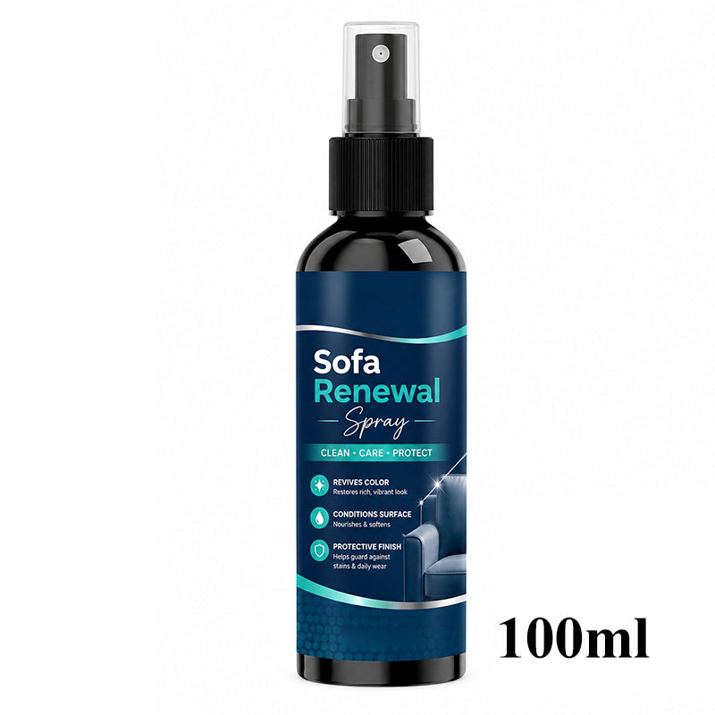 Sofa Renewal Spray Deep Conditions & Softens, Prevents Cracks. Creates Invisible Shield Against Spills & Stains