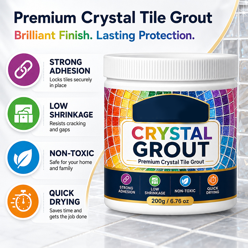 High Strength Waterproof Crystal Tile Grout