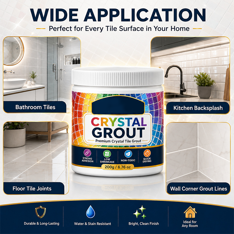 High Strength Waterproof Crystal Tile Grout