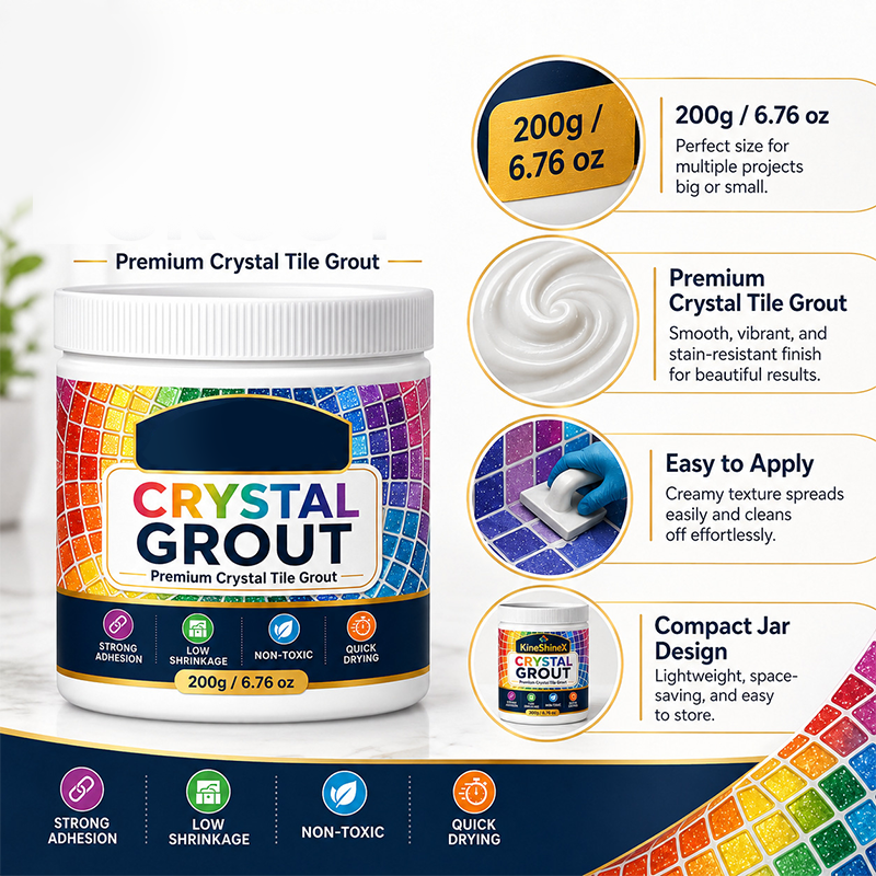 High Strength Waterproof Crystal Tile Grout