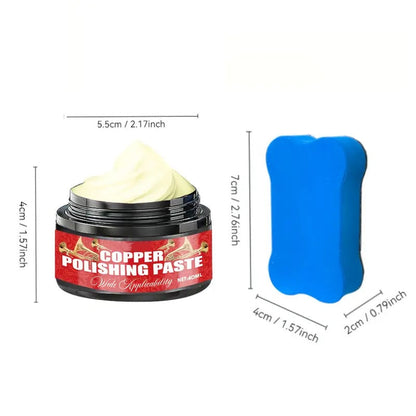 Copper Brass Polish Paste With Sponge