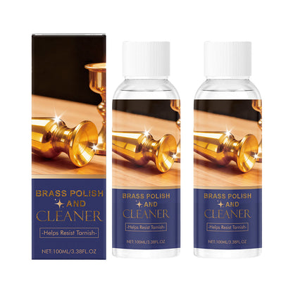Tarnished Brass Fix It Fast Polish & Cleaner Removes Oxidation, Restores Shine, Gentle On Surfaces Easy Application