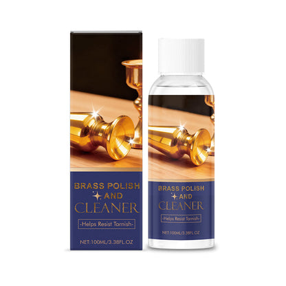 Tarnished Brass Fix It Fast Polish & Cleaner Removes Oxidation, Restores Shine, Gentle On Surfaces Easy Application